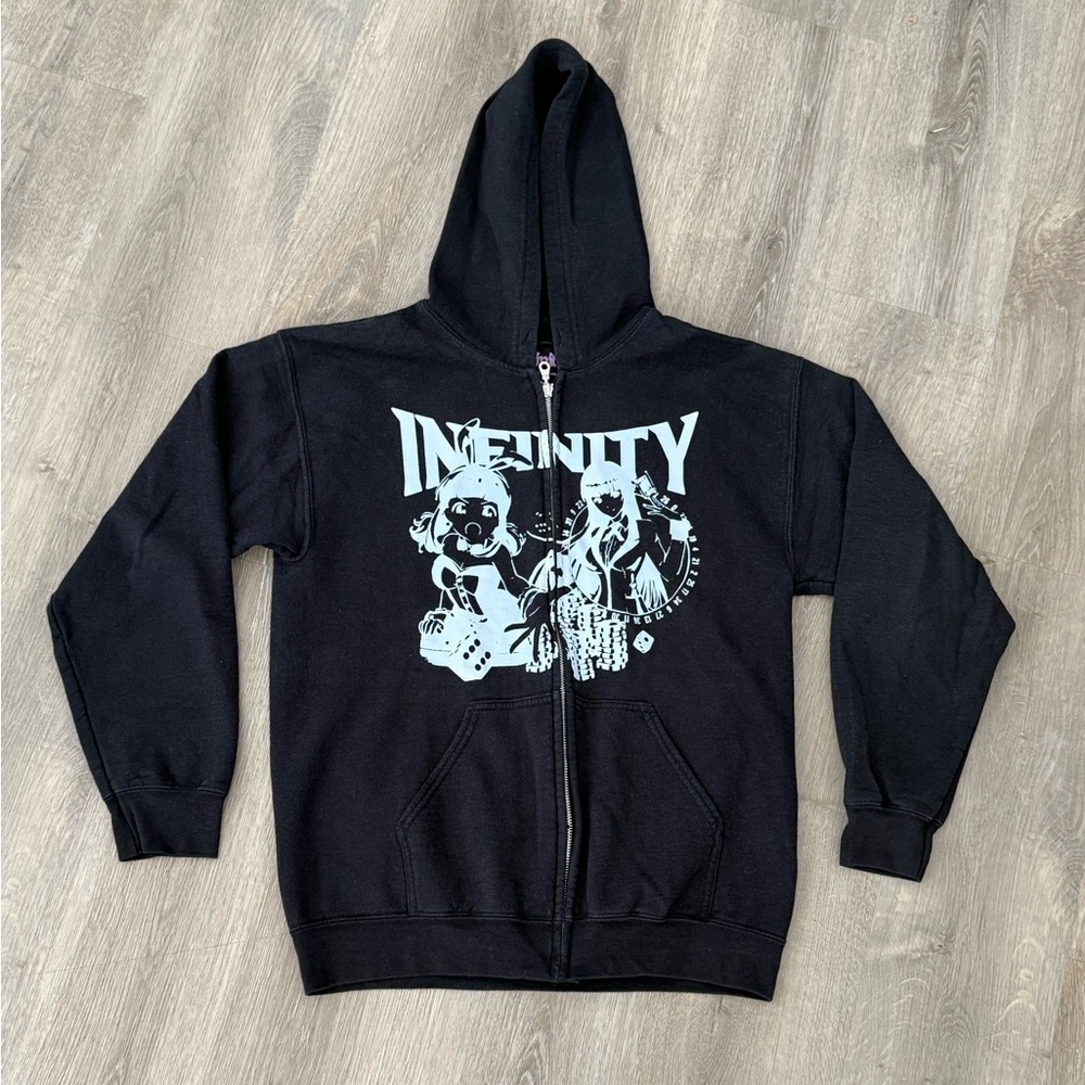 Infinity Casino Men’s Black Zip Up Hoodie - M